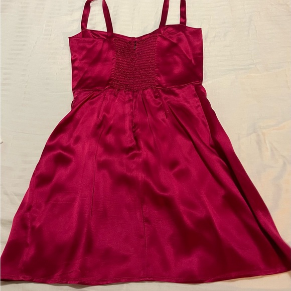 REFORMATION Fonda Silk Dress - Picture 6 of 7